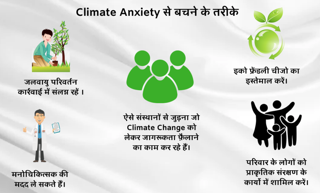 Climate Anxiety से बचने के तरीके